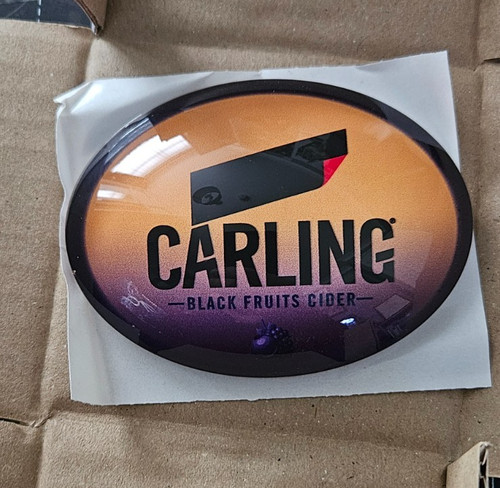 Carling black fruit pump - black, badge