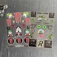 2 Whole Sheets MONSTER ENERGY
