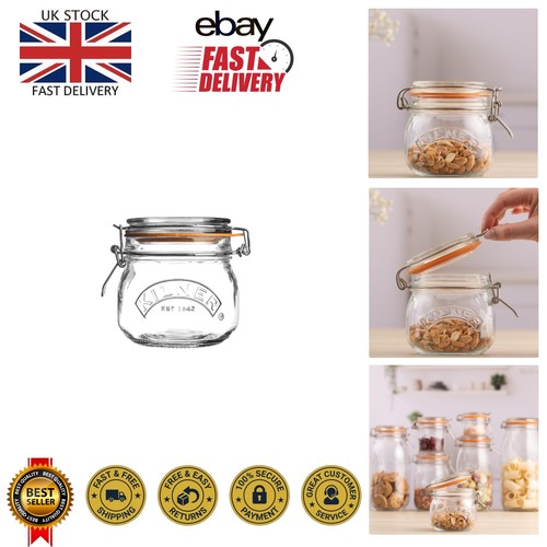 Airtight glass storage - 0.5l,