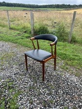 Vintage Retro Danish Armchair by johannes andersen / Danish cow chair