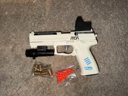 White usp soft bullet toy - soft,