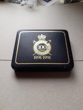 1891 - 1991 Royal Life Saving Society Centenary Named Boxed Medallion.