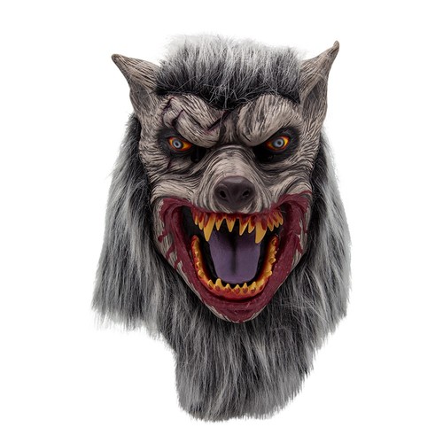 Werewolf mask with - with, realistic