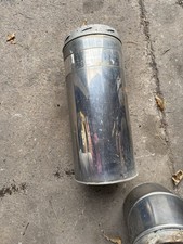 6inch (internal Diameter) Stainless Steel Twin Wall Flu Pipe Section.