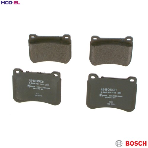 Brake pad set disc - set,