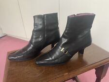 Patrick Cox Black Ankle Boots