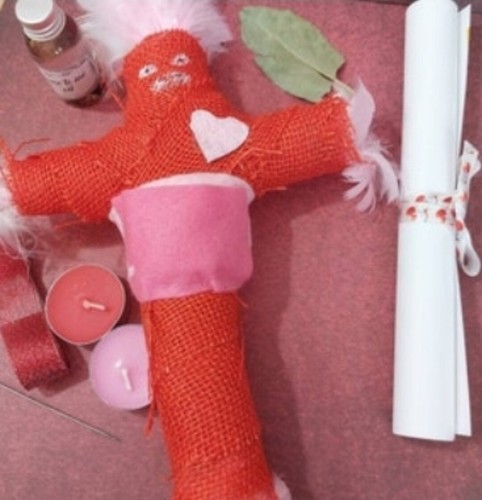 Voodoo hoodoo love doll - hoodoo,