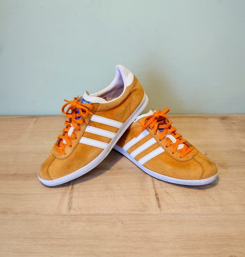 Adidas gazelle orange suede - gazelle,