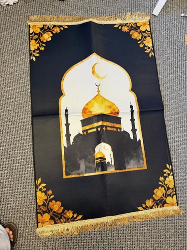 Islamic prayer mat velvet soft - prayer,
