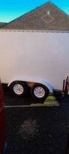 TOW A VAN BOX TRAILER TWIN AXLE (BEEN USED FOR CAMPING )