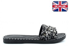 Womens Glitter Sandals Ladies