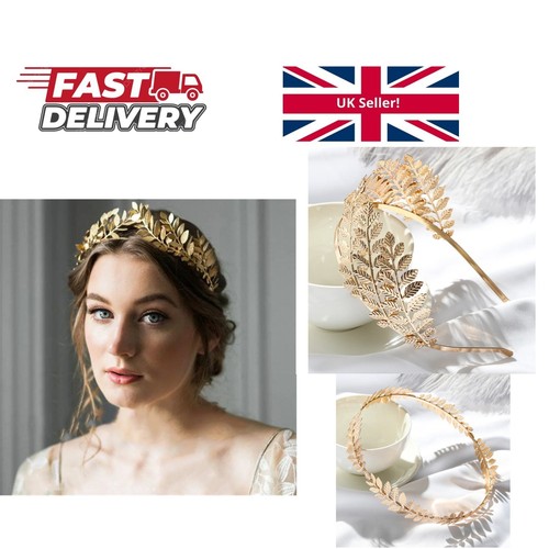 Bride tiara gold leaf - -, crown