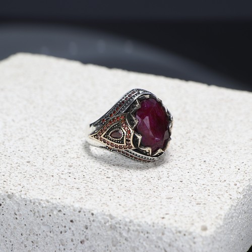 925 sterling silver ruby stone - sterling,
