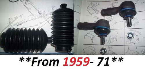 Morris minor track rod ends - morris,