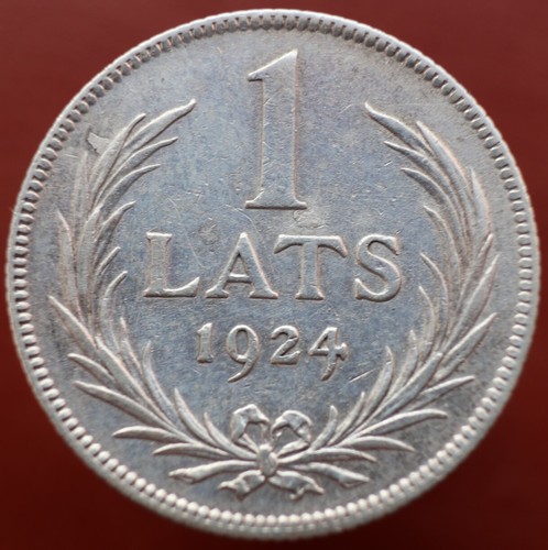 Lats 1924 latvia km 7 - 1924, #7