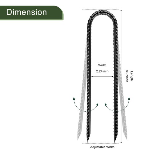 Pcs inch garden stakes - 10,