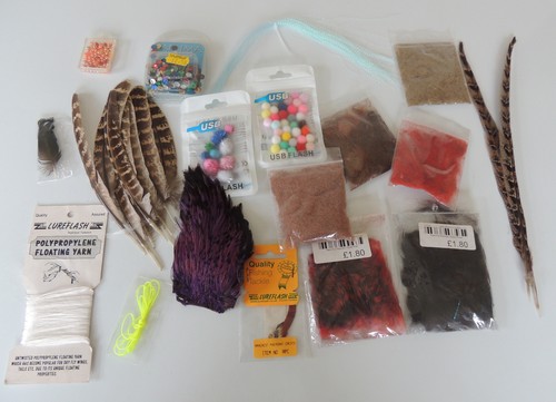 Fly tying materials job - tying,