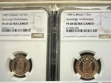 1989 Tudor Rose  gold proof