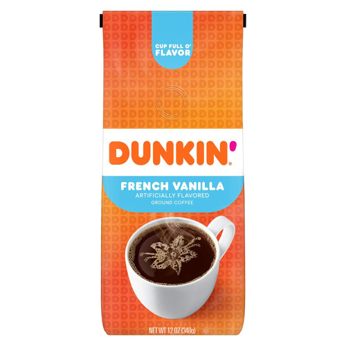 Dunkin donuts french vanilla - dunkin,