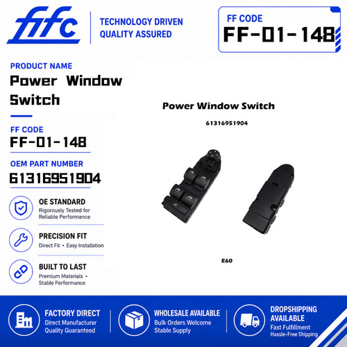 Front left driver master power - front,