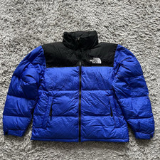 The North Face Nuptse 700 Down Blue Jacket Men’s Size M RRP £315