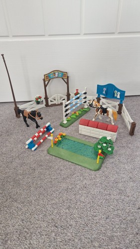 Playmobil riding stables horse - stables,