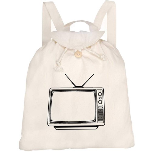 Old style television canvas - 'old, television'