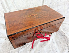 Antique georgian c1840s inlaid - antique,