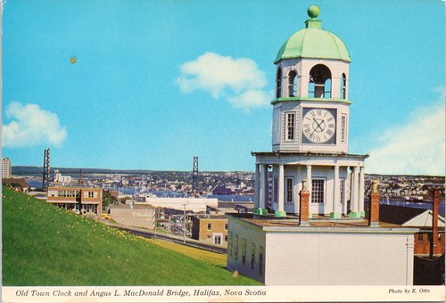Old town clock angus - old,