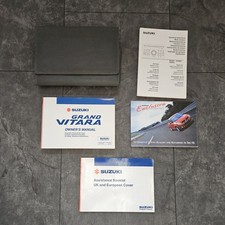 2005 SUZUKI GRAND VITARA OWNERS MANUAL AND SERVICE BOOK HANDBOOK