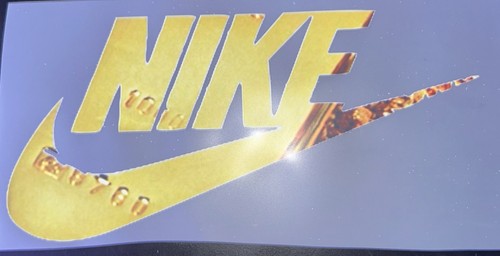 Logos gold nike iron heat - logos,