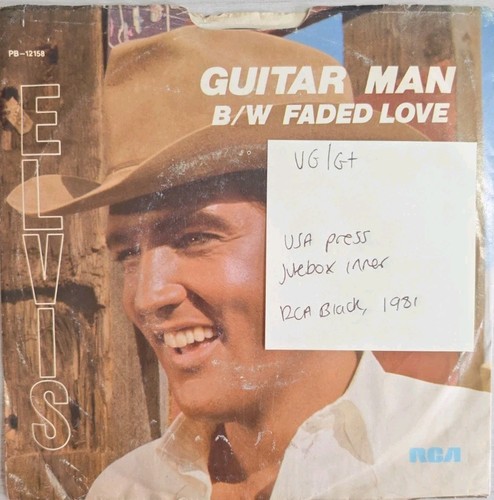 Elvis presley guitar - guitar, man