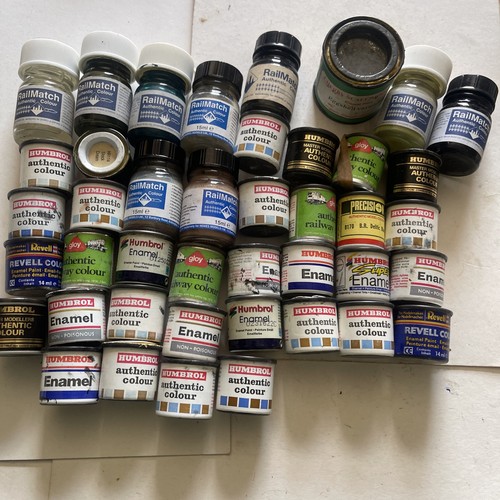 Vintage model paint job lot - vintage,