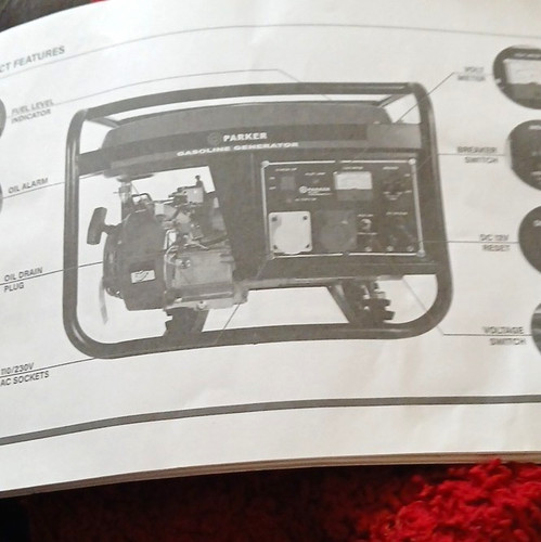 Parker portable petrol - petrol, power