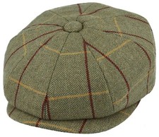 Newsboy Hat Tweed Baker Boy