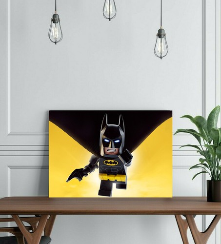 Lego batman framed canvas - lego, 1-framed