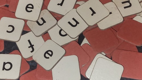Original scrabble letter - 91,