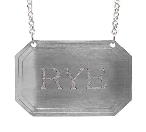 Engraved plain rectangular - engraved,,