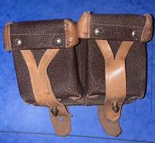 Mosin Nagant Double Ammo Belt Pouch - (1949-58) USSR Original Soviet Russian