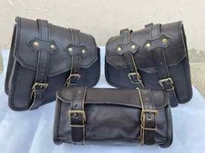 Goat Leather Motorcycle Saddle