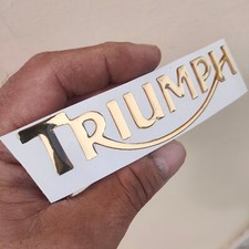 Triumph gold chrome resin - triumph,