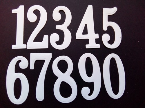 Large numbers die - set, metal