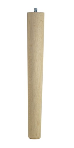 Oak leg 330mm long - oak, Ø45
