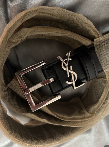Black silver ysl - black,