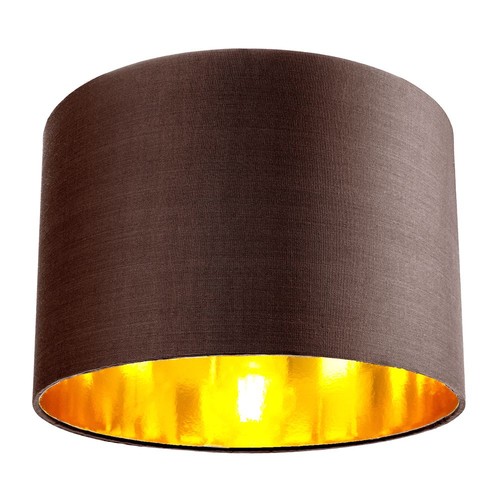 Contemporary brown cotton - brown,