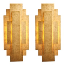 Wall Light Gold Lemziak Lights