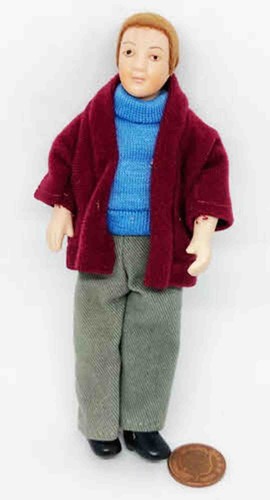 Dolls house modern man george - dolls,