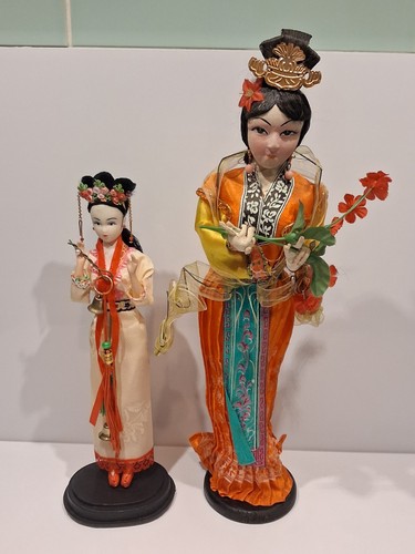 Vintage chinese court lady - court,