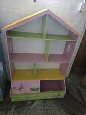 GIRLS FAIRY DOLLHOUSE BOOKCASE