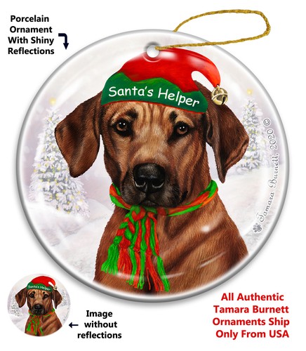 Rhodesian ridgeback santa - ridgeback, santa's